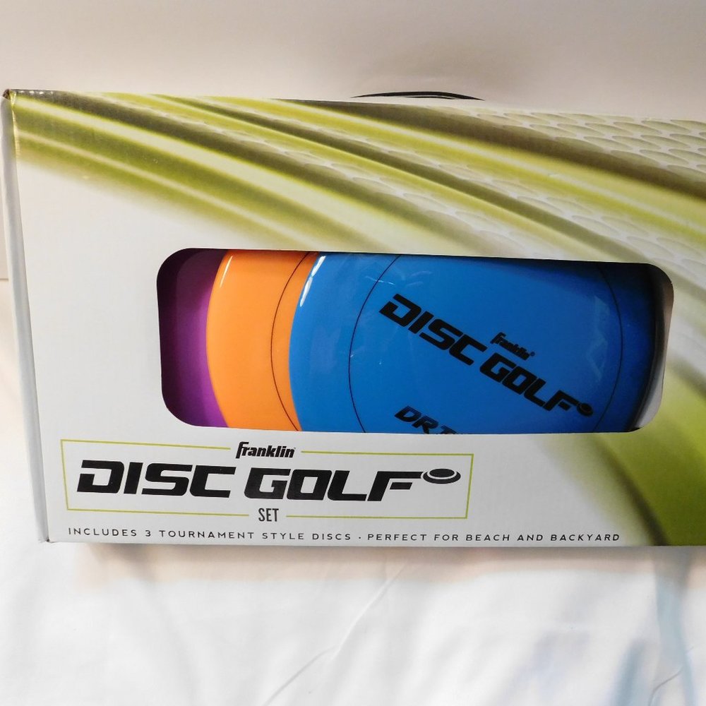 Franklin Frisbee Disc Golf Set New in Box